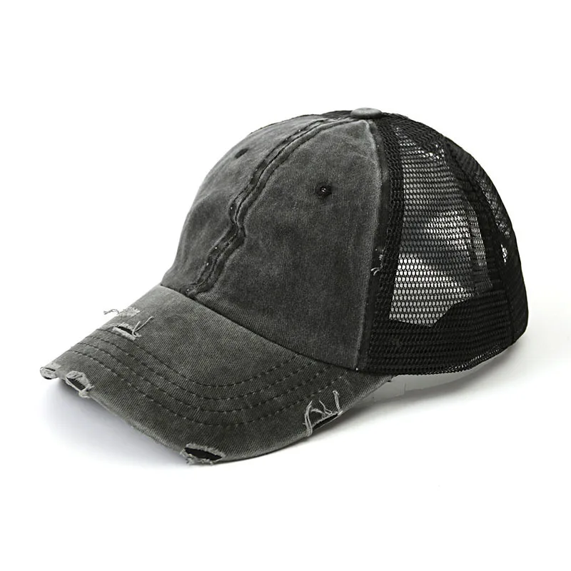 Новинка! дизайн, бейсболка "конский хвост" для женщин, бейсболка Snapback, женские спортивные однотонные кепки, Bone Gorras-8