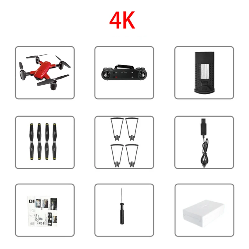 4k ZD5 новые Радиоуправляемый Дрон Quadcopter с 1080 P Wi-Fi FPV Камера вертолет 20 мин. время полета Профессиональный Дрон квадрокоптер с камерой аккумулятор квадрокоптер с камерой профессиона квадракоптер - Цвет: 4k