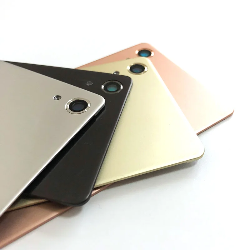 Чехол для sony Xperia X Performance XP, металлическая задняя крышка для батареи, чехол для задней двери, чехол для sony Xperia XP с логотипом