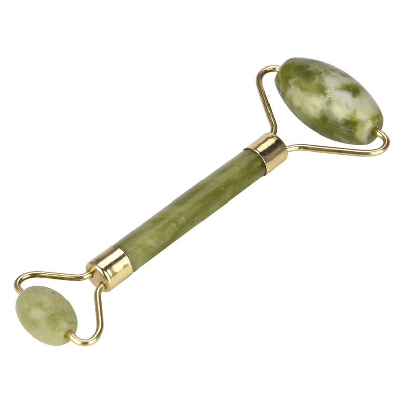 

Double Head Natural Jade Roller Face Massager Skin Care Facial Neck Lift Anti Cellulite Massage Tool Body Relaxation Slimming45
