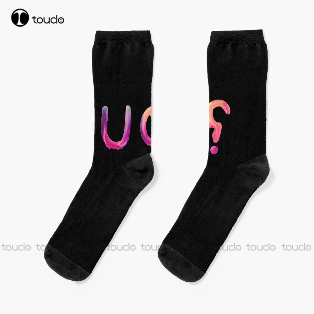 

Backwards Letter Backwards Word Are You Okay  Backwards Socks Skeleton Socks Personalized Custom Unisex Adult Teen Youth Socks