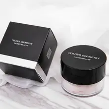 Гладкая рассыпчатая пудра Макияж Прозрачная отделка контроль масла водонепроницаемый для лица отделка Установка с косметической пуховкой Высокое качество