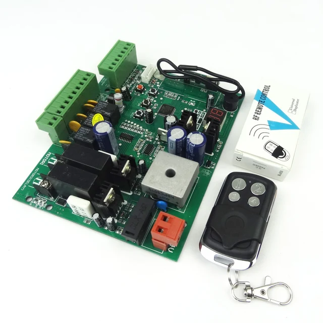 Universal Type 24V PCB Board For Automatic Double Arms Swing Gate Opener Control Board Panel Smart Control Center System 6