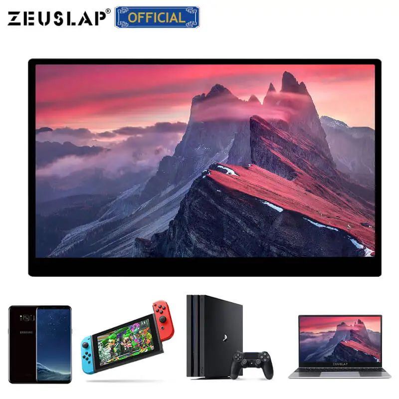 8," 14" сенсорный монитор 1920*1080P HDR ips экран портативный монитор для PS4, переключатель, xbox, ПК, samsung 9 S, huawei P30, Macbook Pro