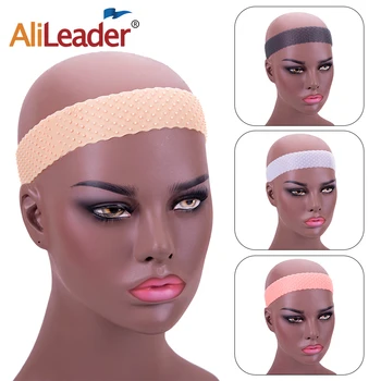 

Alileader Silicone Band For Wig Adjustable Elastic Wig Silicone Band Light 6Color Adjustable Grip Band Wig Making Accessories