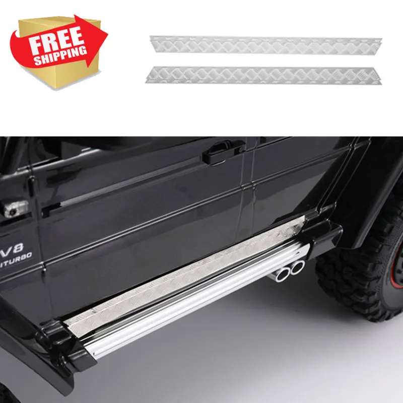 

TRX6 Mercedes 6X6 G63 Traxxas Shell Skirt Skid Plate Metal Scratch Strip A