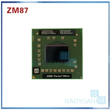 Процессор для ноутбука процессор AMD Turion x2 Ultra ZM-87 ZM87 ZM 87 TMZM87DAM23GG 2,4 ГГц разъем S1