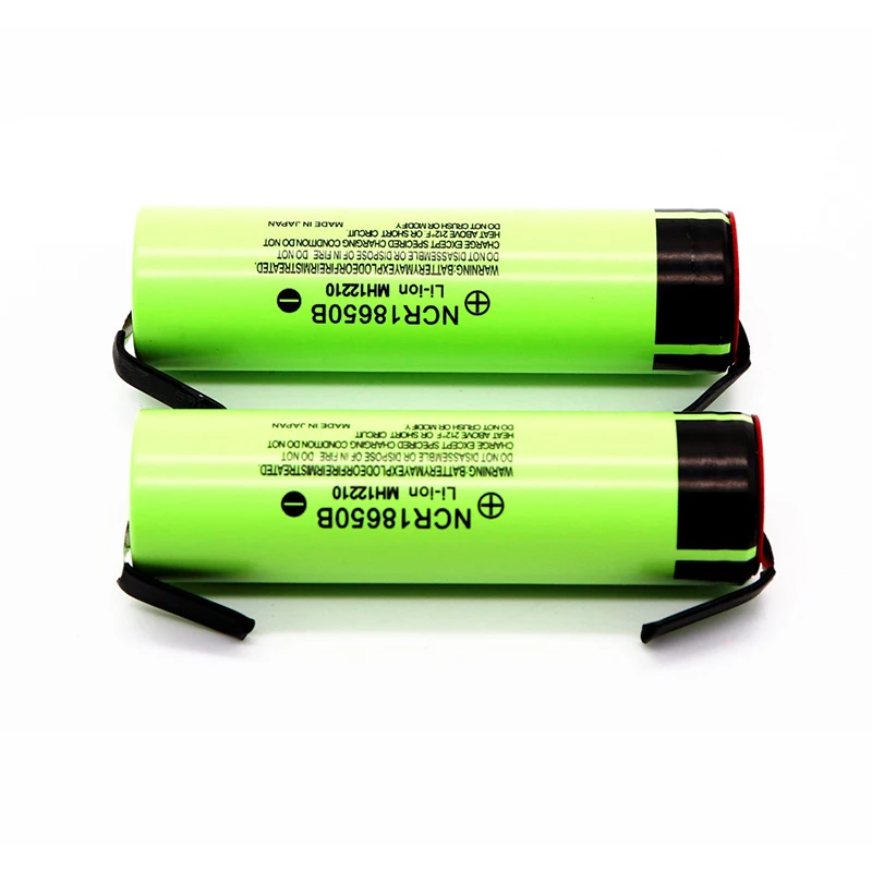 NCR18650B 3,7 v 3400mah 18650 литиевая аккумуляторная батарея Сварка никель листовые батареи