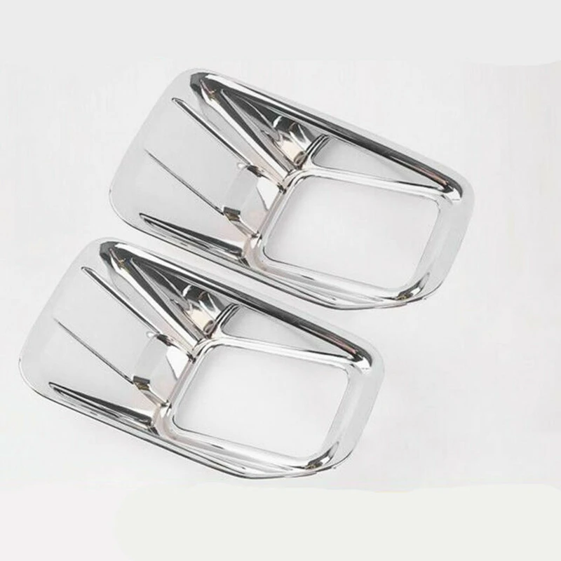 ABS Chrome Front Foglight Decor Cover Trim for Ford F-150-2017Accessories