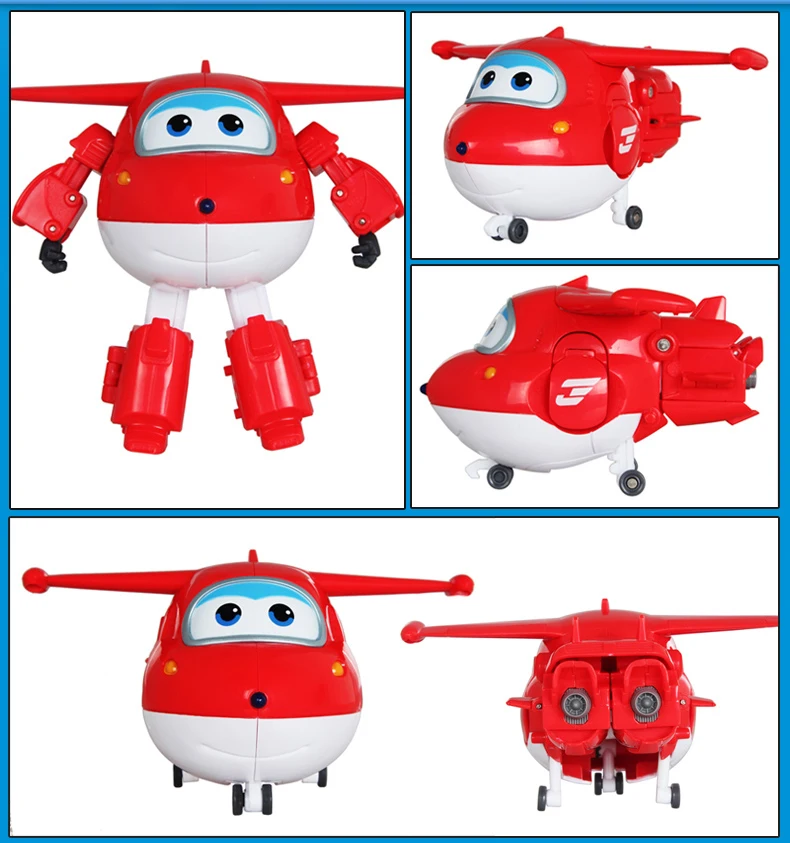 Big!!! Super Wings Deformation Airplane Robot Action Figures Super Wing Transformation toys for children gift Brinquedos