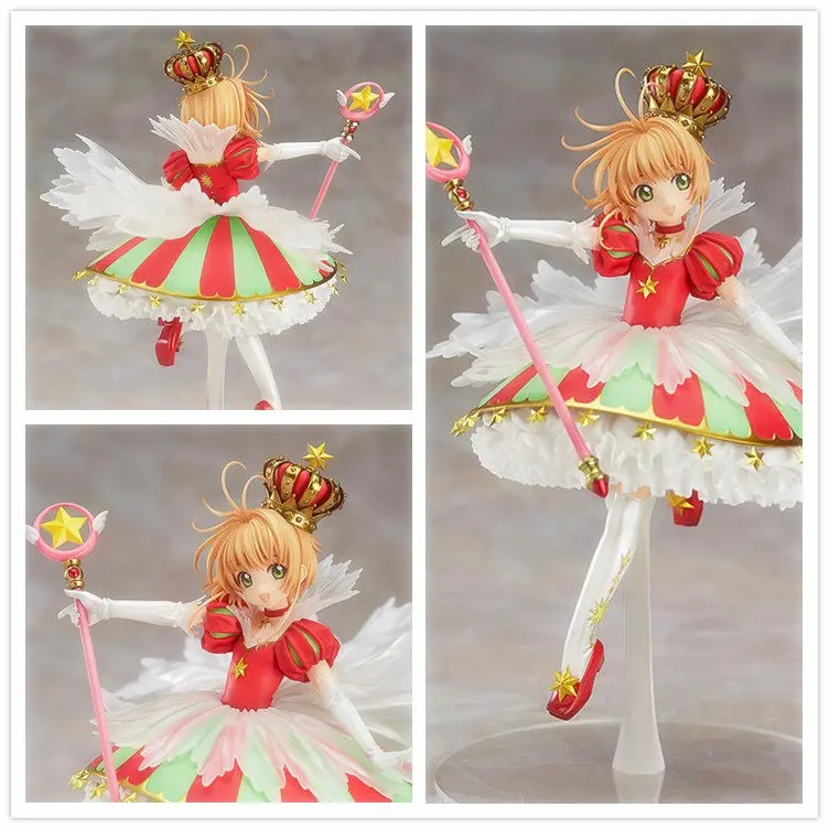 

Cheng yuan Anime Toy Cardcaptor Sakura 15 Anniversary Magic Card Kinomoto Sakura Garage Kit Model