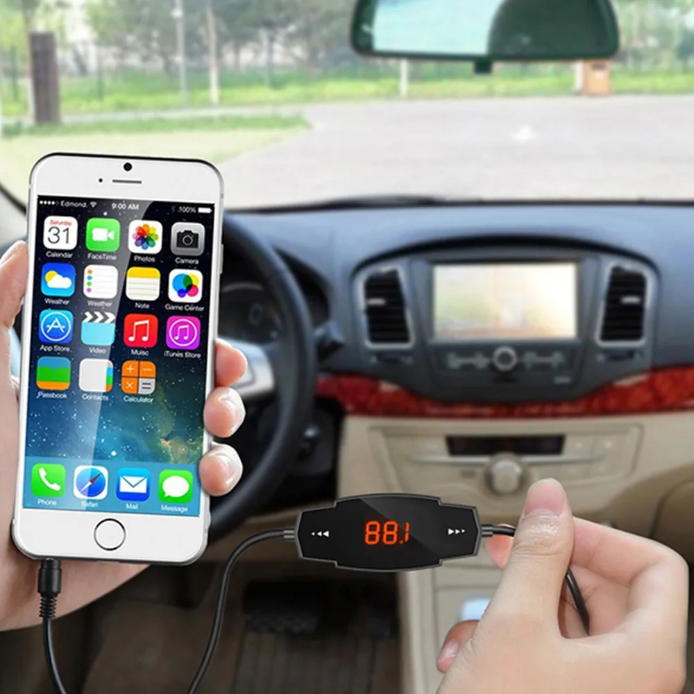 Bluetooth автомобильный комплект Handsfree 3,5 мм AUX аудио музыкальный приемник плеер Hands free динамик Bluetooth handsfree и быстрая зарядка