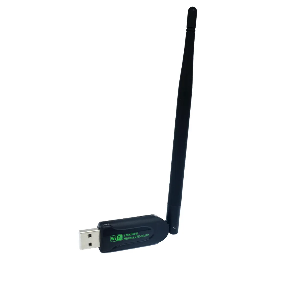 Creacube Бесплатный привод USB Wifi адаптер 150 адаптер Mbps 2,4 ГГц 5дб антенна USB Ethernet PC Wi-Fi адаптер LAN Wifi Приемник