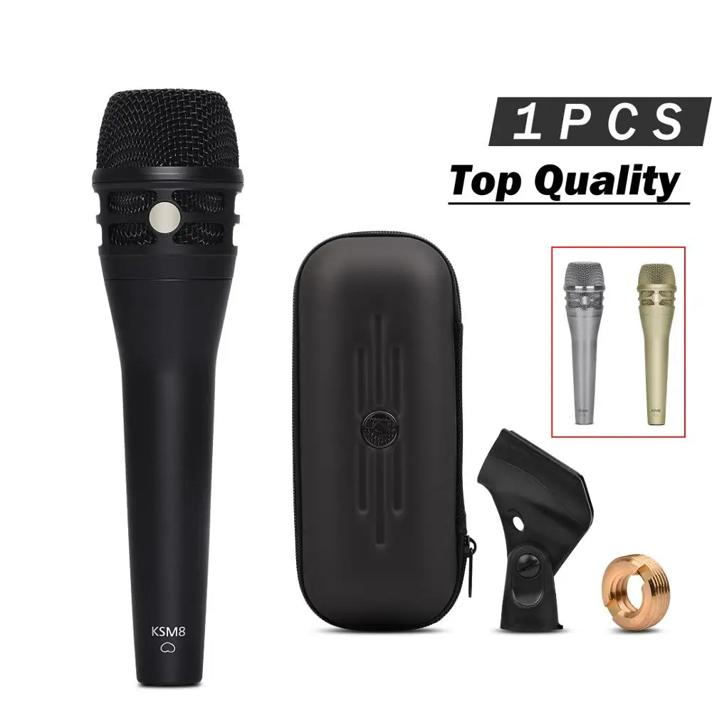 3 Colors !! Top Quality K8 Cardioid Dynamic Vocal Microphone