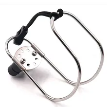 Marine Kayak Pvc Boat Inflatable Boat Pump Boat Accessories Grade Stainless Steel Float Stand Holder For Boat Accessories