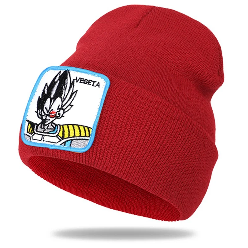 Аниме Dragon Ball Wukong, шапка Skullies, шапка в стиле хип-хоп, зимняя теплая шапка, Модная вязаная зимняя шапка, шапка унисекс, шапка в стиле хип-хоп - Цвет: BY