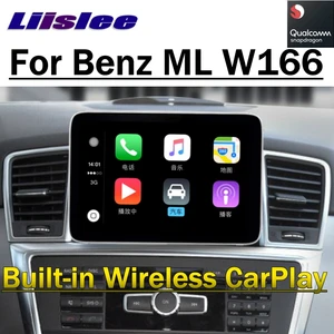 Image 4 - Autoradio sans fil, Navigation GPS, CarPlay, lecteur multimédia, NAVI, pour voiture Mercedes Benz MB, M, ML, classe W166, 2012 à 2019 