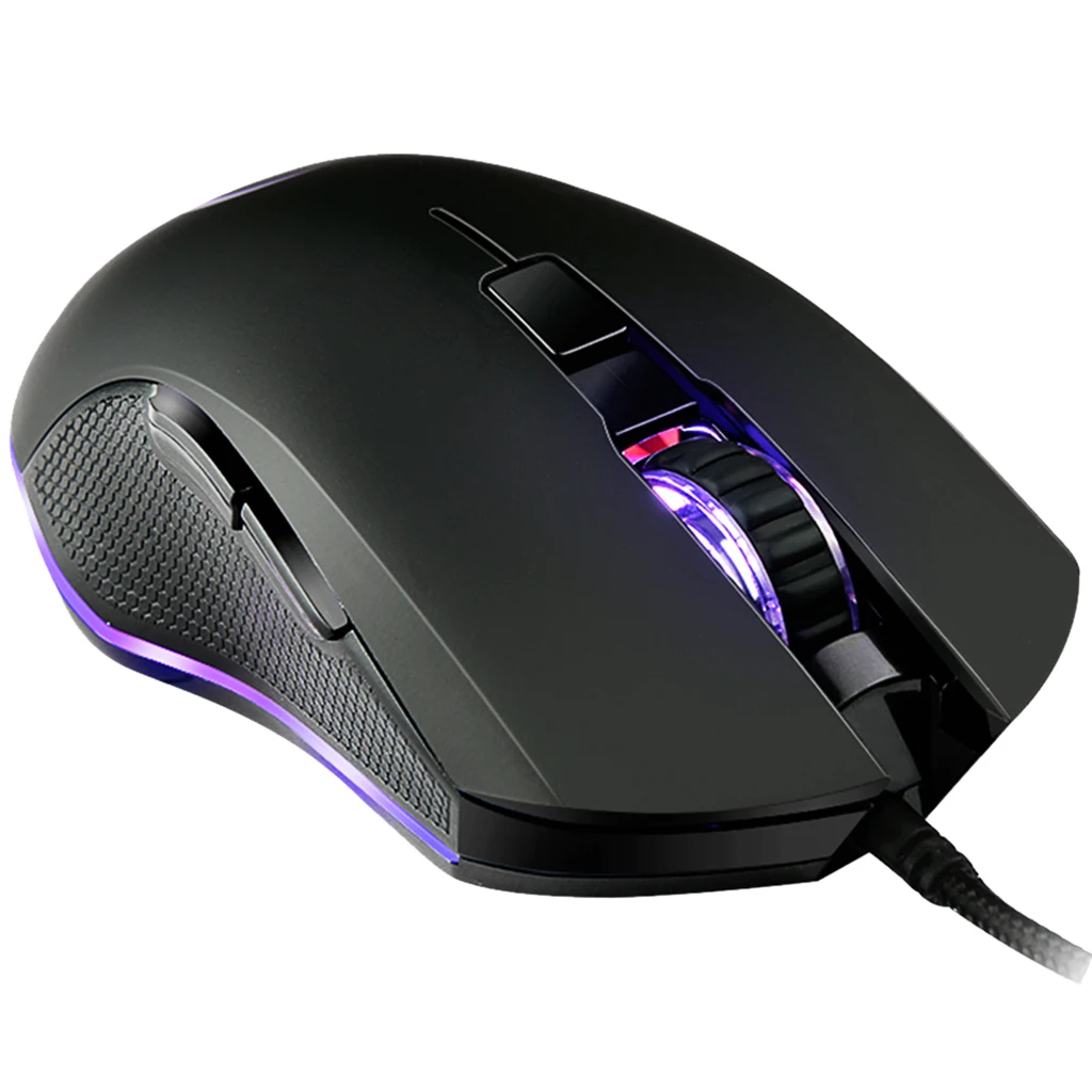 Gaming Mouse Wired [3200 DPI] [Breathing Light] Ergonomic Game USB Computer Mice RGB Gamer for Desktop Laptop PC