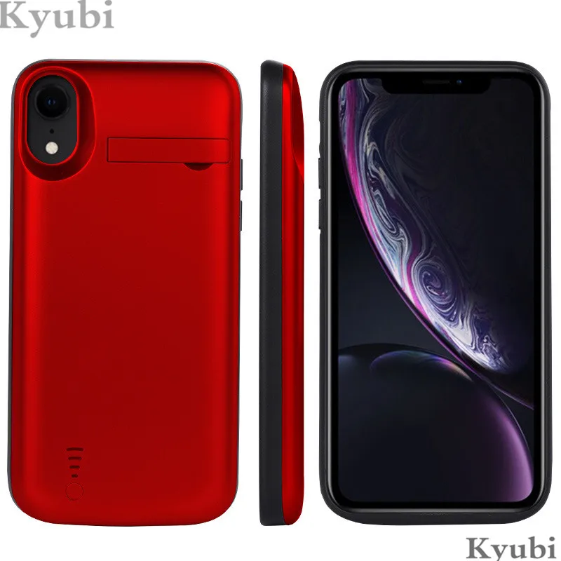 5000 мАч Высокая емкость батарея зарядное устройство чехол для iphone x xs внешняя Беспроводная подставка держатель зарядный чехол для iphone x xs 2 в 1