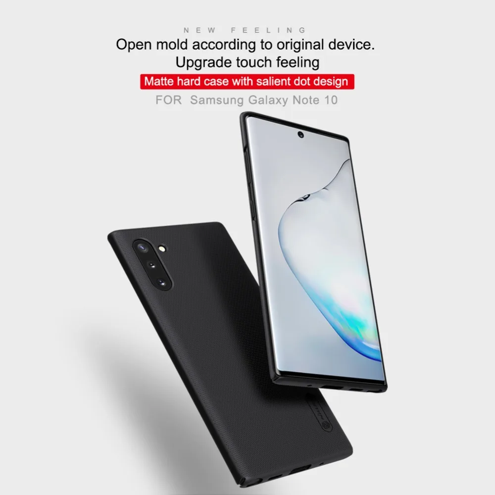 Для samsung Galaxy Note 10 чехол Nillkin Супер Матовый Щит Жесткий ПК Тонкий чехол для samsung Note 10 Nilkin чехол для телефона