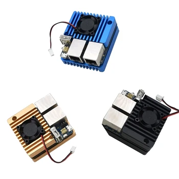 

All Metal Protective Case for NanoPi R2S Open Source ARM Board DIY Part