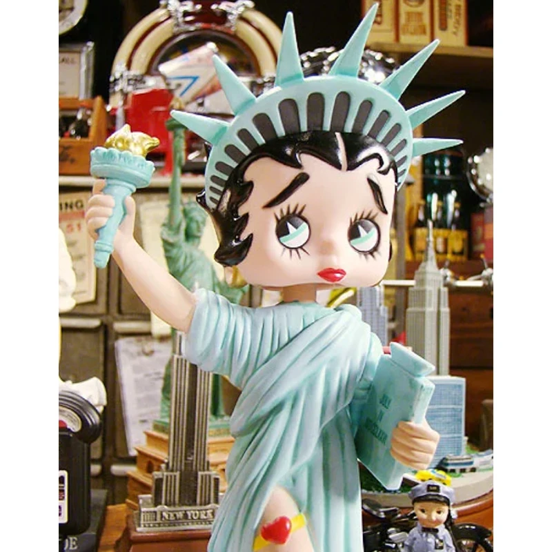 Новое поступление Betty boop фигурки из ПВХ игрушки для игры в коллекционные игрушки в розничной упаковке