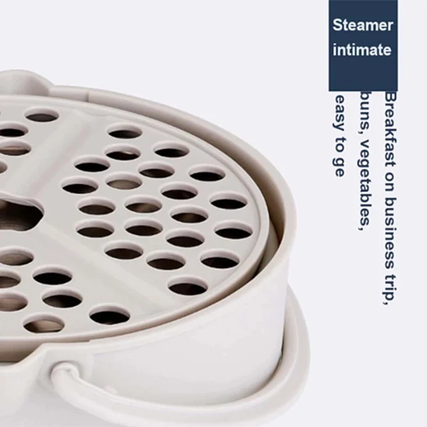 

Foldable Electric Portable Hot Pot Cooker Kettle Steamer Boil Dual Voltage for Kitchen BJStore