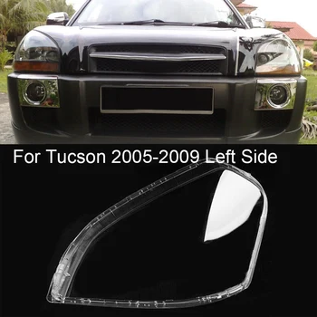 

Car Front Left Headlight Clear Lens Cover Lampshade Shell Cover for Hyundai Tucson 2005-2009