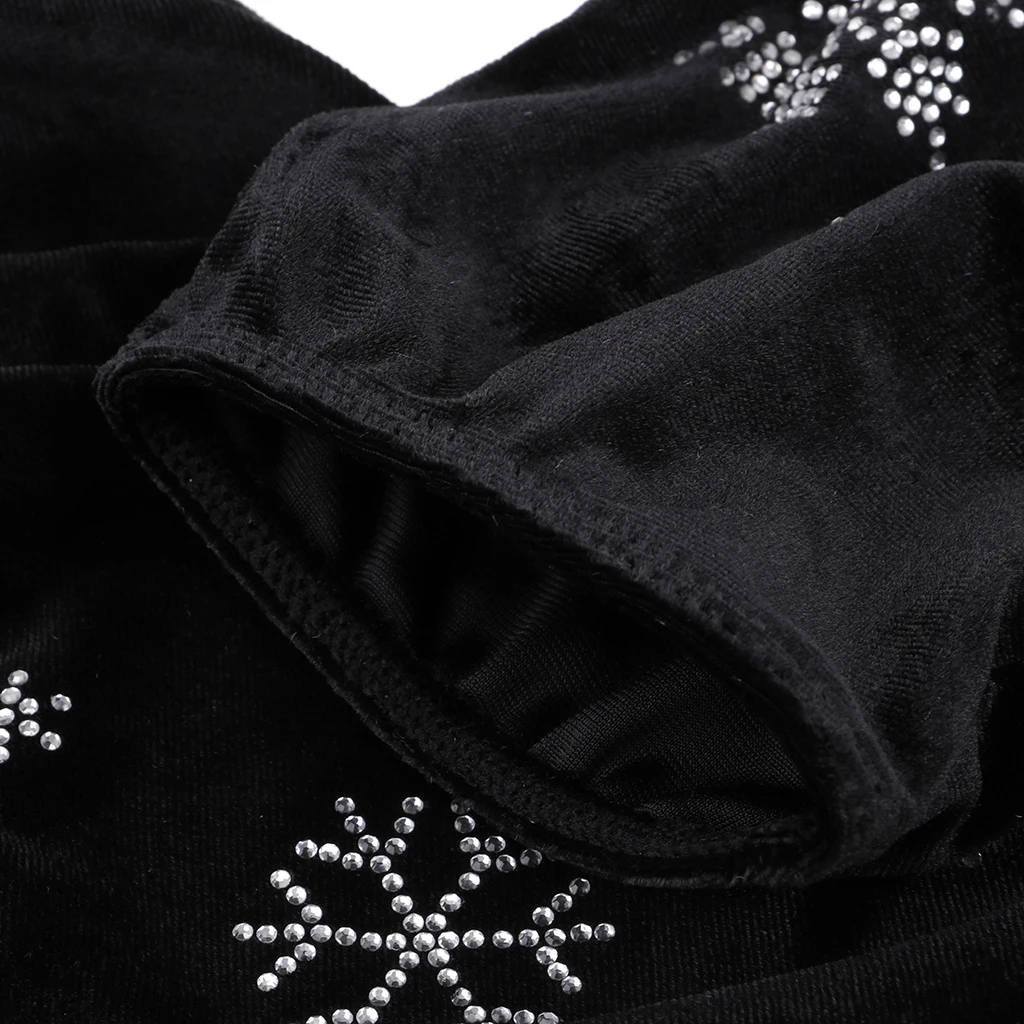 2pcs Ice Skate Boot Covers Protector for Figure Skating Velvet