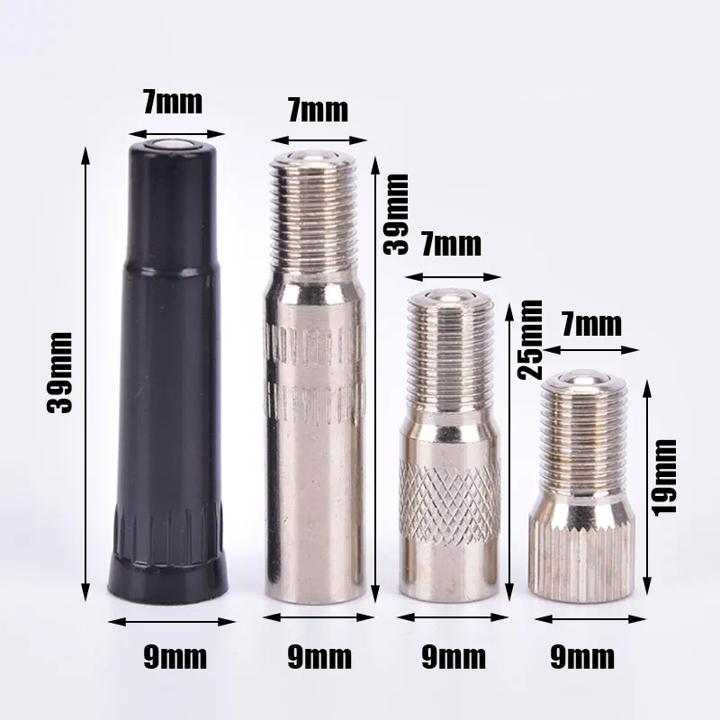 2021 Steel Inflatable Air Nozzle Replacement For Xiaomi M365 / Pro Scooter Front Wheel Motor Inflatable Extension Air Valve