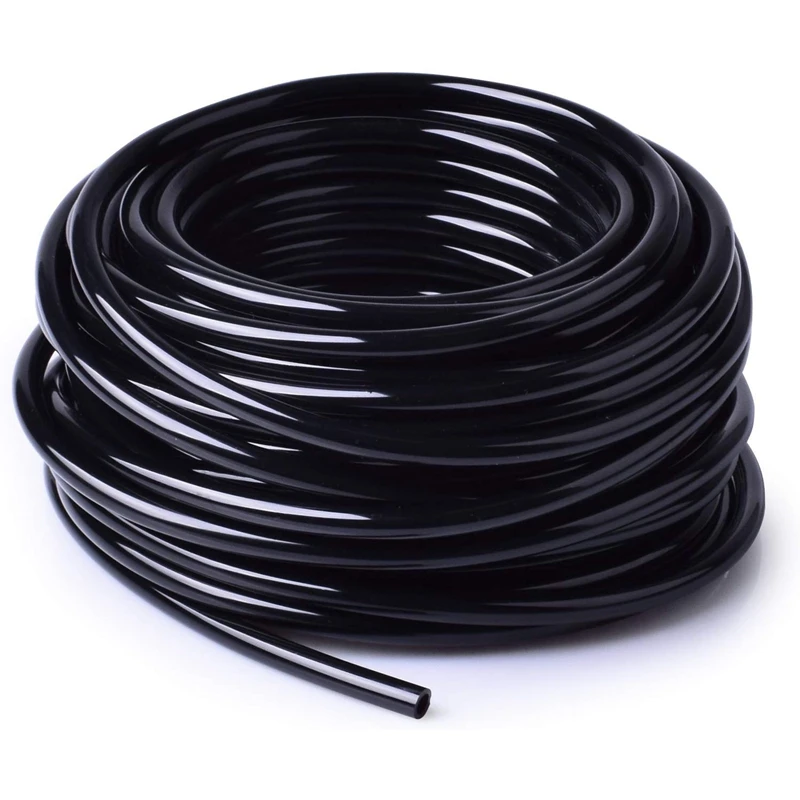

Black Distribution Pipe Drip Irrigation Hose Drip Irrigation Capillary Micro-Spray 4/7 Capillary Garden Irrigation Hose Garden T