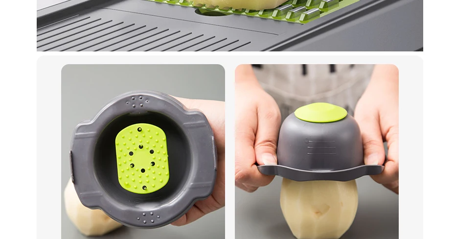 Konco многофункциональная кухонная терка для овощей фруктов инструменты Картофелемялка Рисер устройство резки овощей измельчитель морковки
