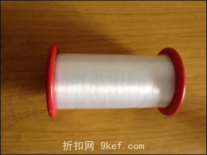 

General Fishing Line White Transparent Nylon Thread Nylon Monofilament Plastic Wire Heddle Non-Elasticity Fishing Gear Weaving