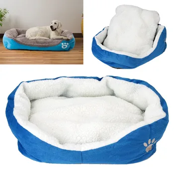 

Pet Cat Warming Sofa Pad Cushion Mat Bed Soft Cotton Detachable Four-Seasons