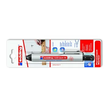 

Marker permanent with push button mechanism, 1,5-3mm