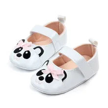 Милая детская обувь для девочек Мягкая панда обувь осенние детские кроссовки для девочек обувь для маленьких девочек для первых шагов новорожденных