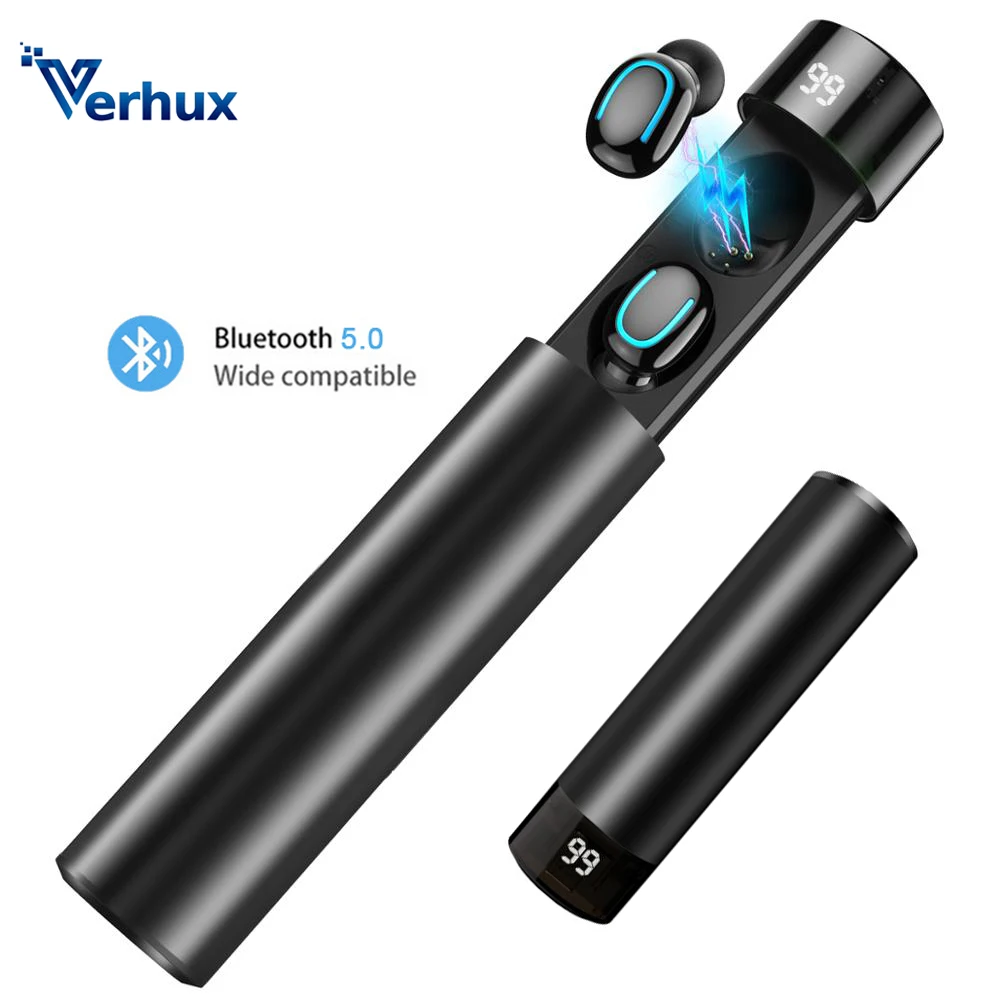 

Bluetooth Earphone 5.0 Q67 TWS Wireless Earbuds 3D Stereo Mini Dual Mic Sports Waterproof Earphones Auto Pairing Headset PK Q32