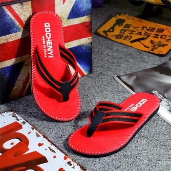 

Simple Comfortable Non-slip Slippers Men 2020 Summer Flip Flops Shoes Beach Sandals Male Soft Slipper Flip-flops EVA Hot Sale