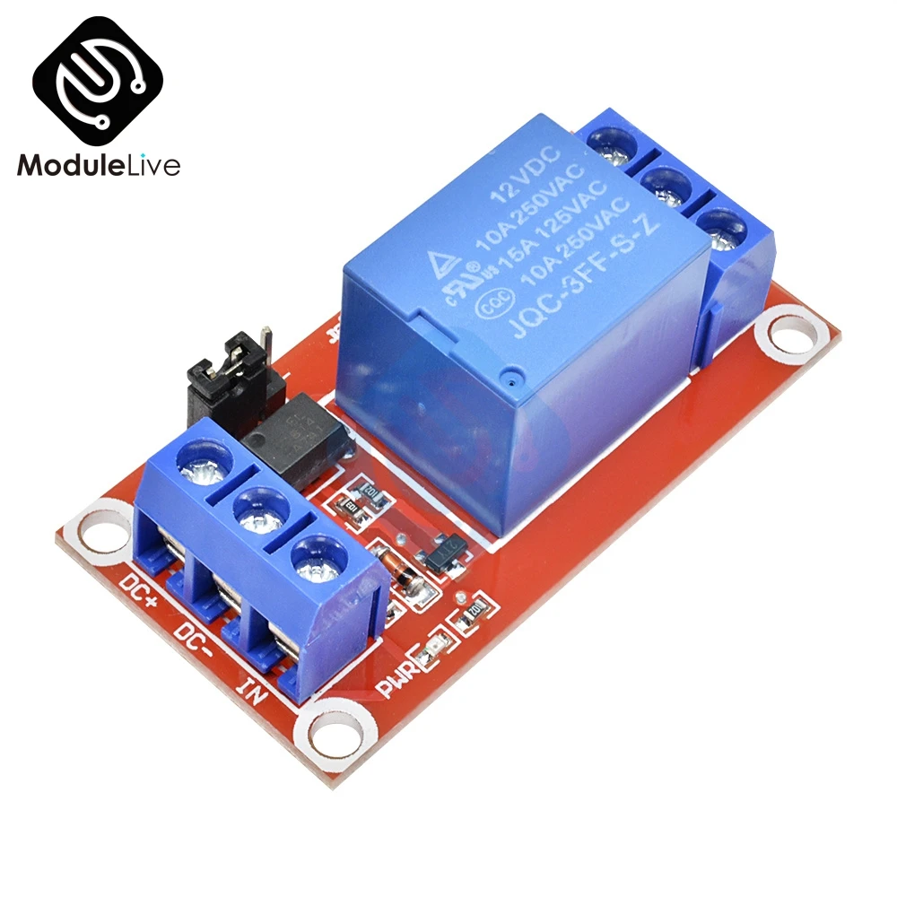 2 Channel 12V Relay Module Board Shield With Optocoupler Support Trigger Relay X 