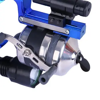 

Professional Hunting Fishing Sling Bow Wrist Slingshot With Fishing Wheel Laser slingshot Night Hunting Fishing Catapult Tools