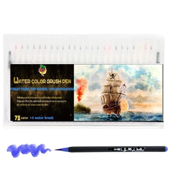 

Painting Markers With Flexible Nylon Tips For Drawing Watercolor Brush Pens