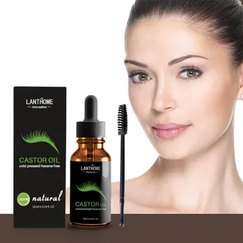 

Lasting Nourishing Eyelash Growth Treatments Natural Organic Castor Oil Effective Fast Eyebrow Enhancer Growth Serum 10ml TSLM2