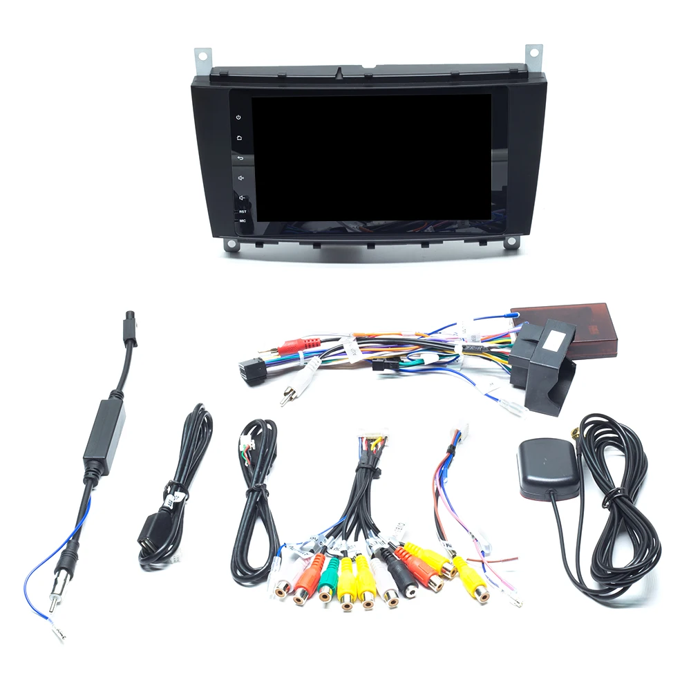 2Din Android 9 Car DVD GPS Navi Radio For Mercedes/Benz W203 W209 W219 sprintA-C-Class CLS C180 C200 CLK200Vito Viano Multimedia