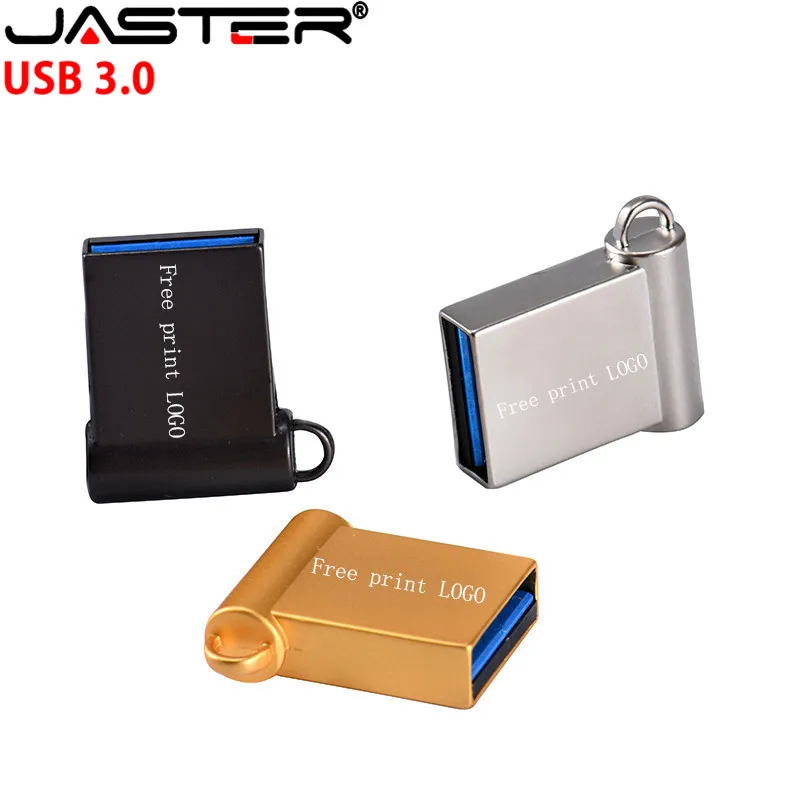 JASTER мини металлическая флешка usb флеш накопитель 4 ГБ 16 32 64 Гб карта памяти для
