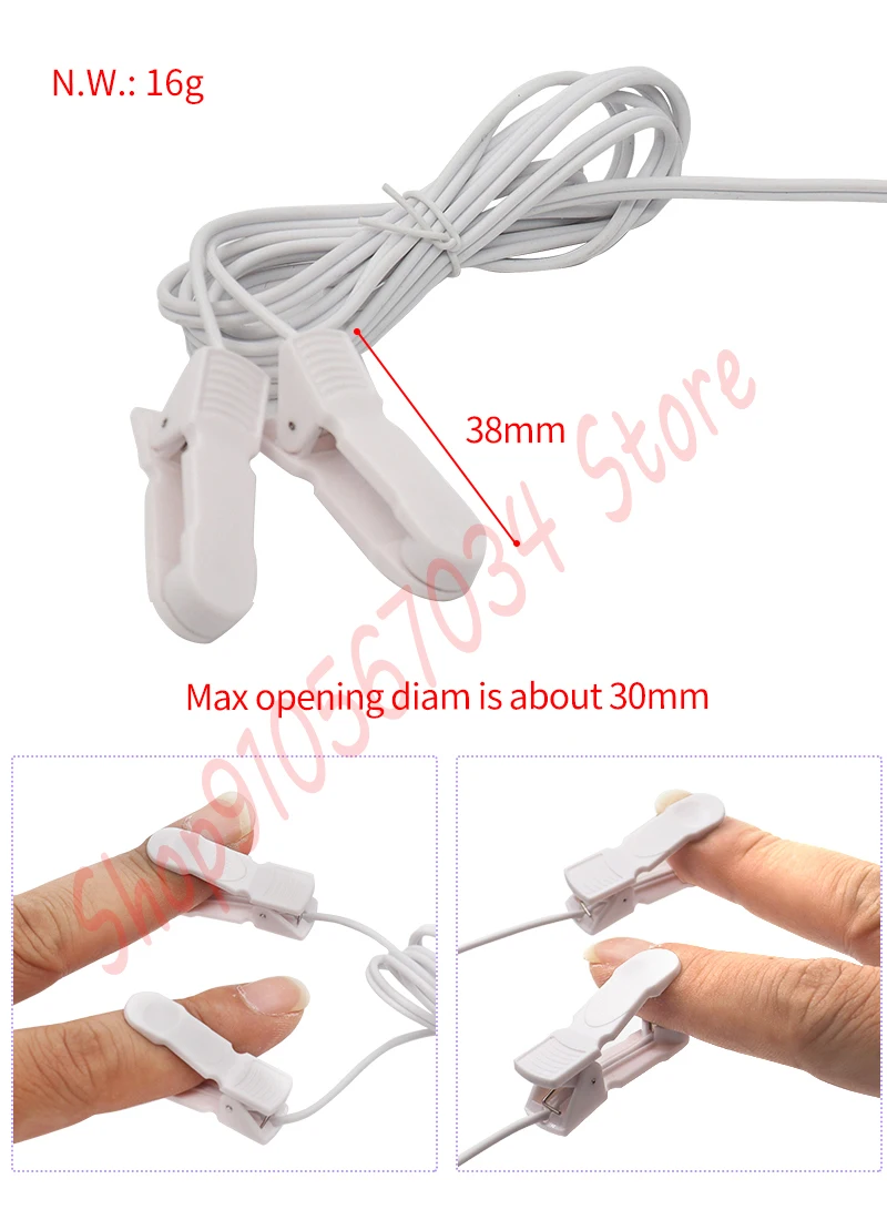 Taser Electro Stimulation Masturbation Pulse Anal Butt Plug E-stim Penis Ring Nipple Sucker Clamp Massage Gloves/Pad SM Sex Toys