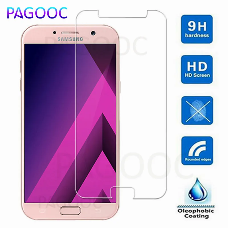 

9H Protection Glass on the for Samsung Galaxy J5 J3 J7 A3 A5 A7 2016 2017 A6 A8 Plus 2018 Tempered Screen Protective Glass Film