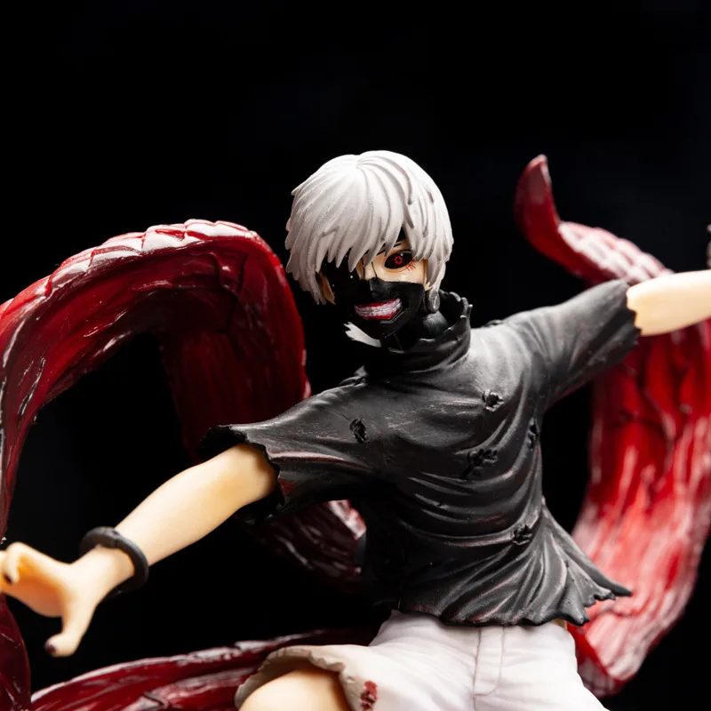 

Chao cool ban Tokyo Ghoul Large Version of Kaneki Ken Fighting Version Wood Replaceable Plug Boxed Garage Kit Model