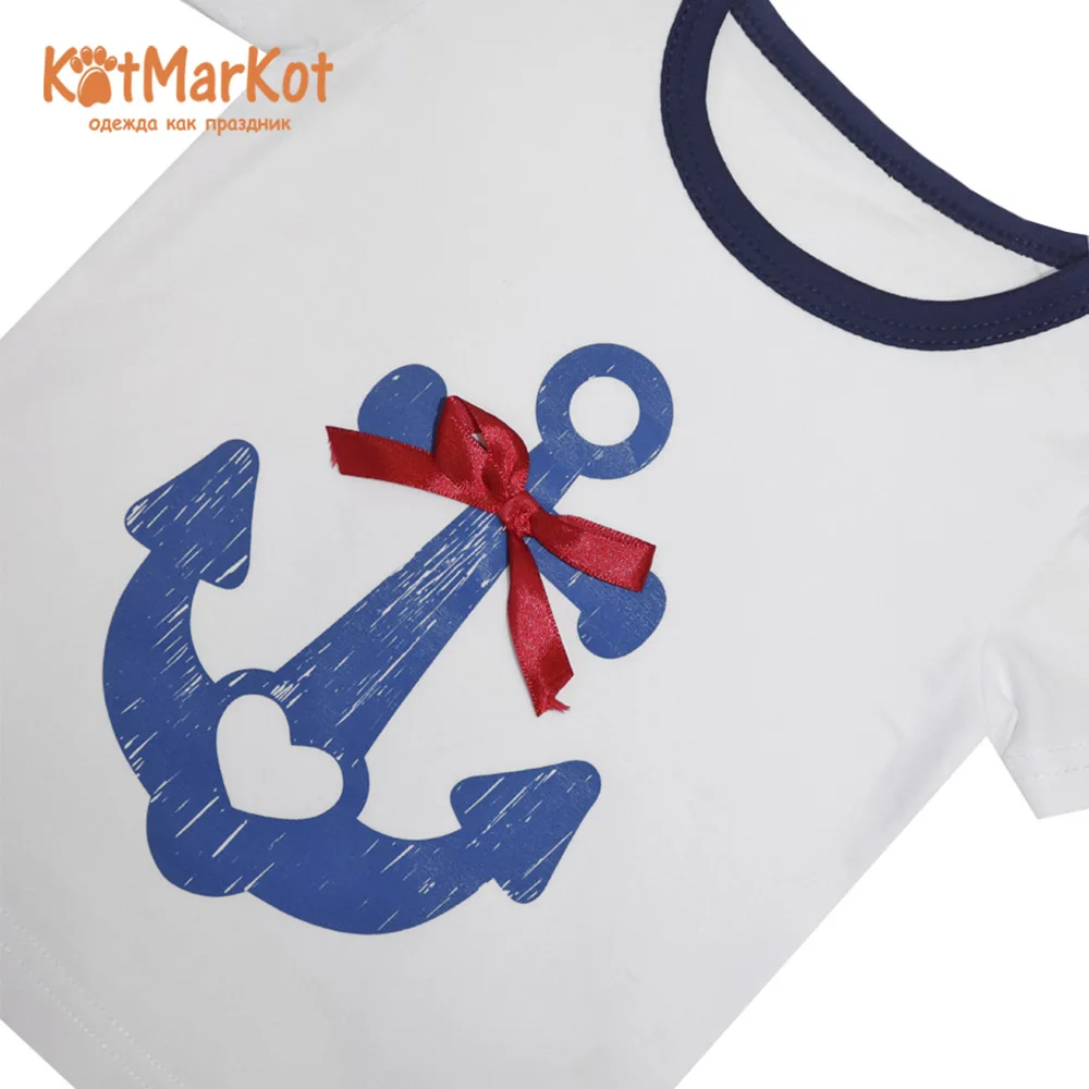 Футболка "Море зовет" для девочек КотМарКот 85302