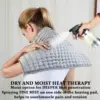 110V-240V Electric Heating Pad Blanket Timer Physiotherapy Heating Pad For Shoulder Neck Back Spine Leg Pain Relief Winter Warm 5