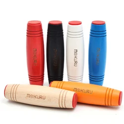 Brinquedo de mesa de madeira fidget mokuru rollver flip vara ansiedade e alívio do estresse para adultos crianças anti stress engraçado gadgets de escritório